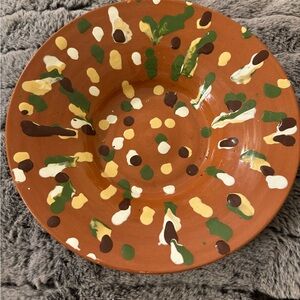 Handcrafted Multicolor Ceramic Bowl